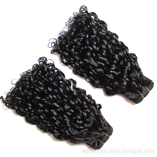 Manufacturer Price no chemical processed pixel curly hair products, unprocessed cuticle aligned virgin brazilian hair